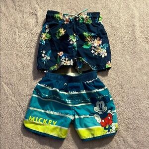 Mickey Mouse Swim Shorts Set